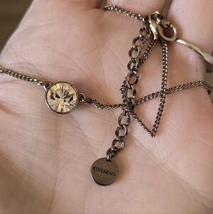 Givenchy Crystal Pendant Necklace